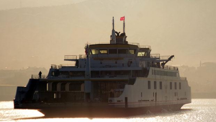 Türkiye'nin en büyük feribotu Van Gölü'nde deneme seferine çıktı
