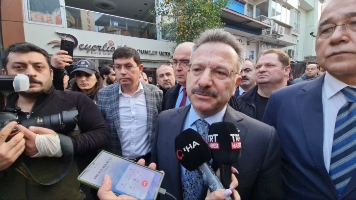 Vali Aksoy: “İlk tespitimiz tüp değişimi sırasında patlama olduğu yönünde”
