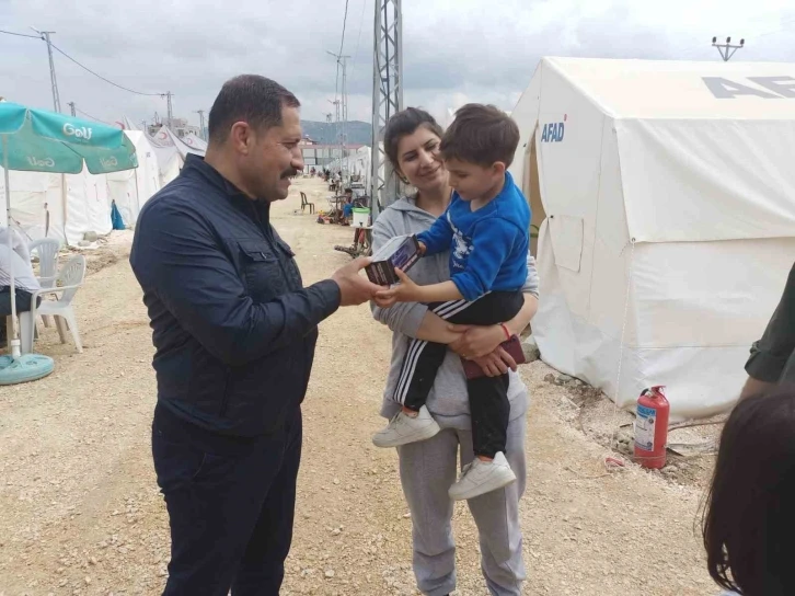 Vali Masatlı’dan Hataylı Eren’e doğum günü hediyesi
