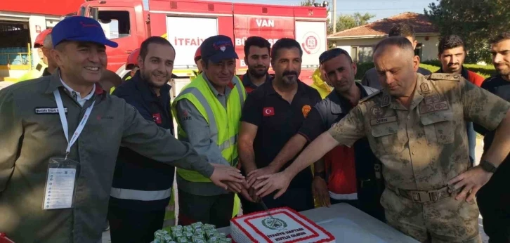 Van’da LPG yangınlarına müdahale tatbikatı yapıldı
