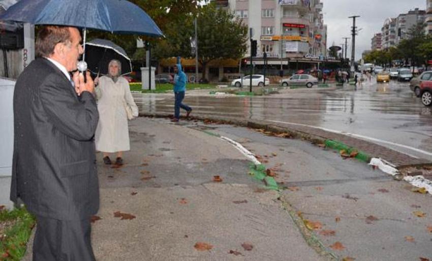 Bağımsız milletvekili adayını kimse dinlemedi