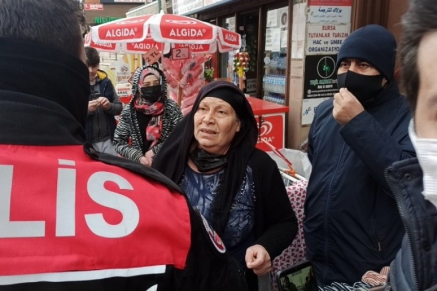 Bursa'da dilenci operasyonu