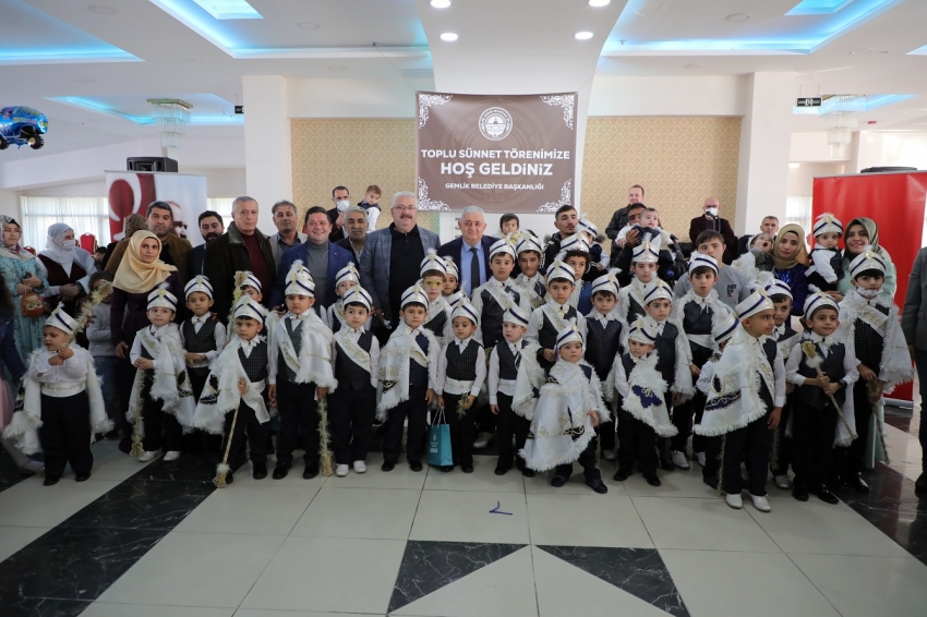 Gemlik Belediyesi'nden toplu sünnet şöleni