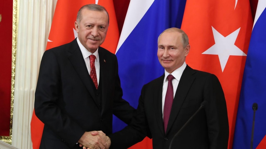 Dünya, Erdoğan-Putin görüşmesine odaklandı