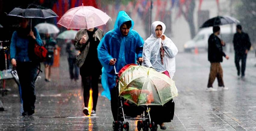 Meteorolojiden yağış uyarısı