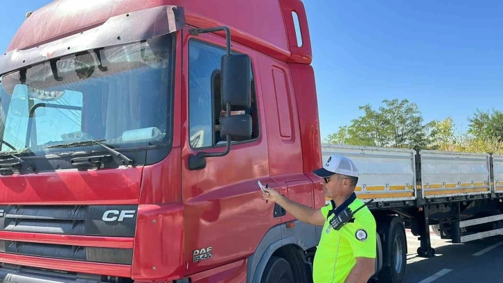 Yasaklanan yola giren ağır taşıtlara ceza
