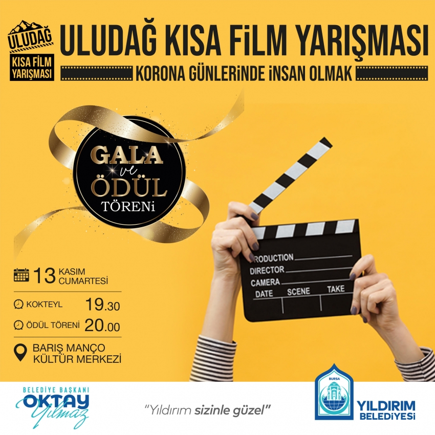 Uludağ Kısa Film Yarışması'nda gala heyecanı