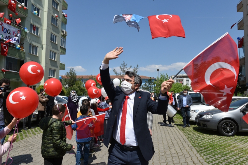 Yıldırım'da bayram coşkusu