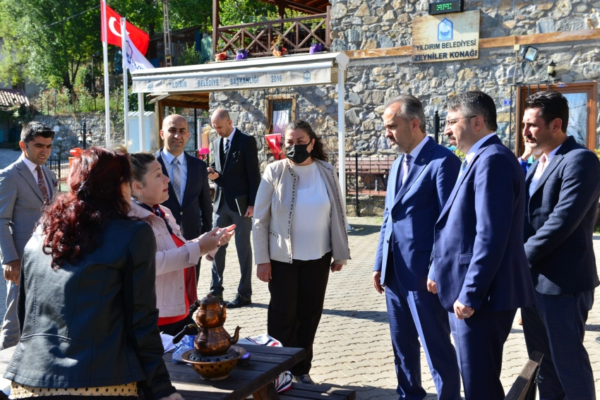 Yıldırım Belediyesi'nden kadın kooperatiflerine destek