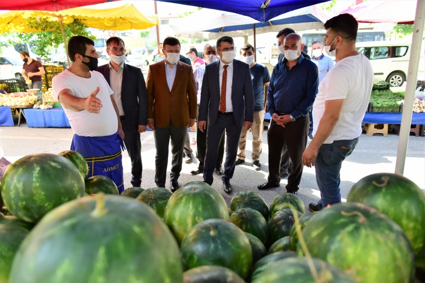 Yıldırım Belediye Başkanı Yılmaz esnafın sorunlarını dinledi