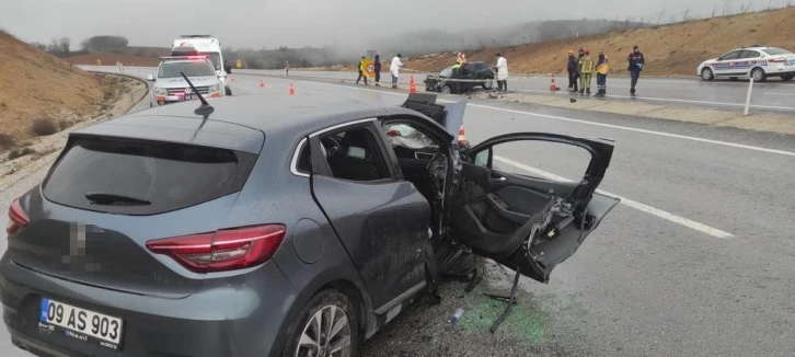 Yenişehir-Bilecik yolunda kaza: 1 ölü, 3 yaralı
