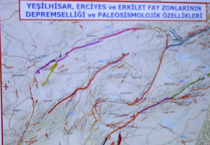 Yer bilimleri Uzmanı İçelli: "Erciyes fayının son 15 bin yılda çalışmama sebebi pasif durumda olan volkanizmadır"
