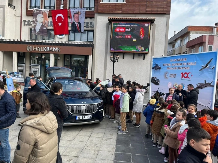 Yerli ve milli teknolojiler ile Yerli Malı Haftası kutlaması yapıldı