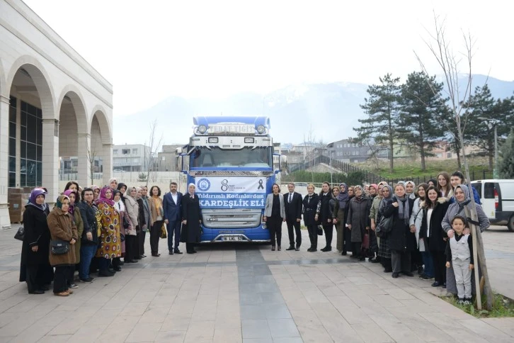 Yıldırımlı kadınlardan depremzede kadınlar için dayanışma