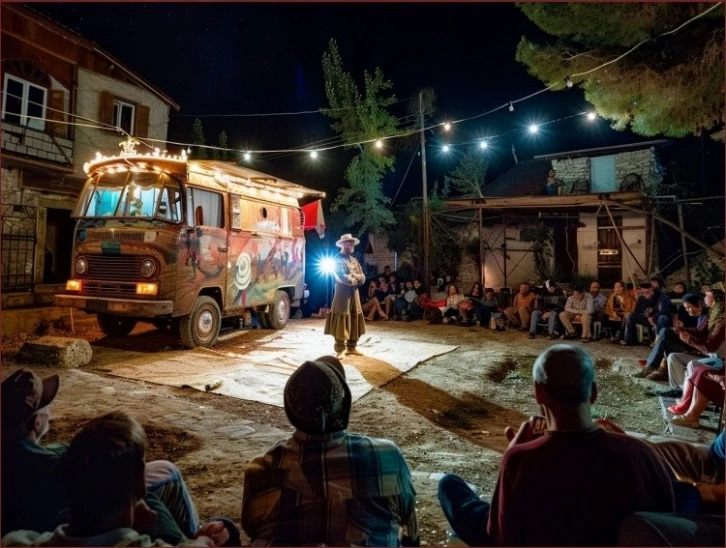 Yönetmen Erkan Can ve Oyuncu Bilal Çatalçekiç’le Karavan Tiyatrosu Ataşehir’de
