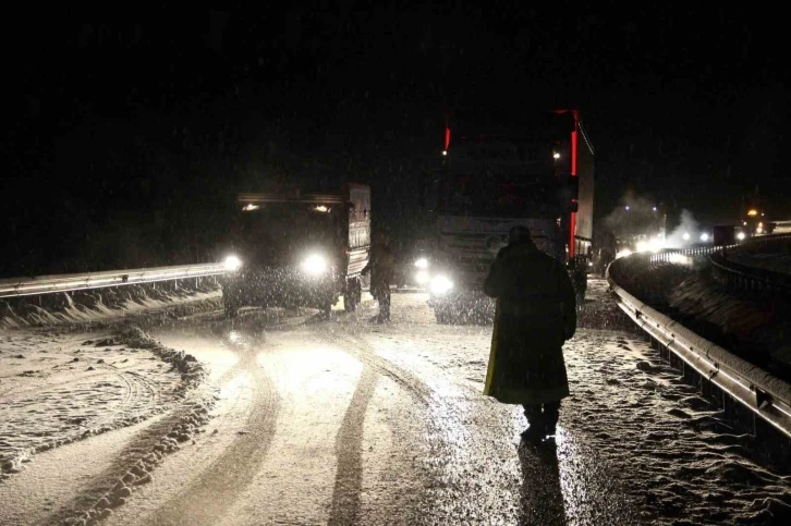 Yüksek kesimlerde kar yağışı etkili oldu
