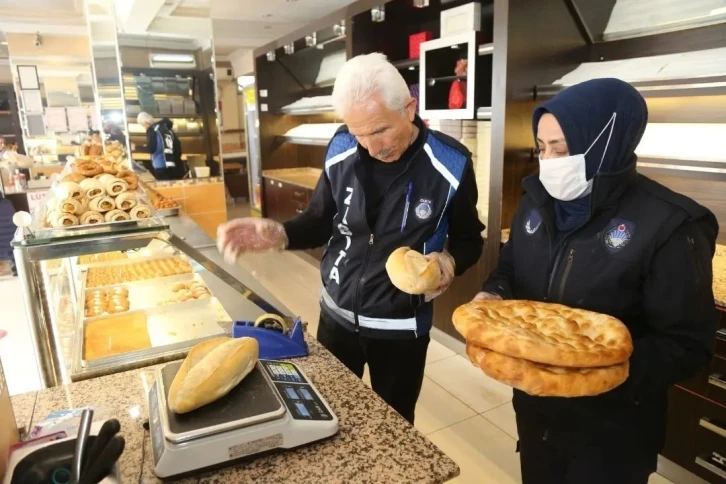 Zabıtadan fırın denetimi
