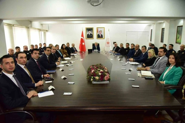 Zonguldak’ta seçim güvenliği toplantısı yapıldı
