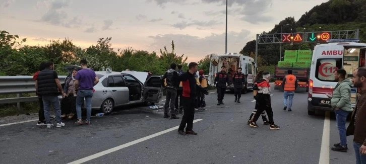 Zonguldak’ta trafik kazası: 4 yaralı
