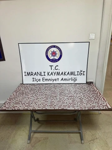 2 bin 147 kapsül uyuşturucu hap ele geçirildi
