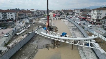 2. Köprünün montajı başladı
