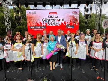 3. Bursa Uluslararası Gastronomi Festivali’ne muhteşem final