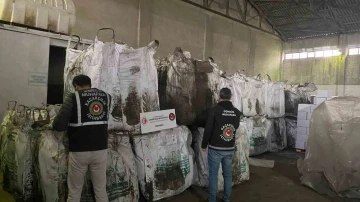 90 ton 700 kilo tehlikeli atığın Türkiye’ye girmesi engellendi
