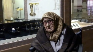96 yaşındaki Şaziye Beyrit'den "Çorum Müzesi'ni gezin" tavsiyesi