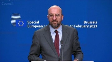 AB Konseyi Başkanı Charles Michel, Türkiye'ye başsağlığı diledi