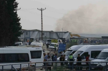 Adana’da SASA fabrikasında yangın: 2 yaralı
