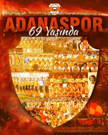 Adanaspor 69 yaşında
