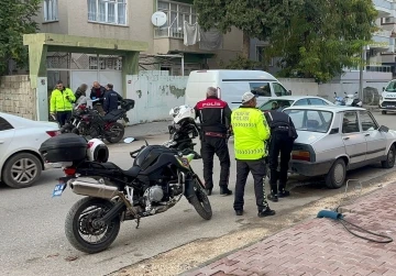 Adıyaman’da şase numarası silinmiş motosiklet yakalandı
