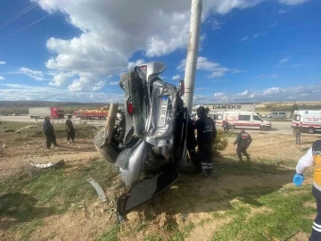 Afyonkarahisar’da kaza 1 öldü, 3 yaralı
