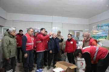 Ağrı’da deprem bölgesi için seferberlik başlatıldı
