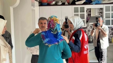 Aile ve Sosyal Hizmetler Bakanı Göktaş evleri tek tek inceledi
