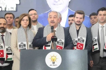 AK Parti Gaziantep İl Başkanlığından İsrail saldırılarına tepki
