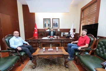 AK Parti İl Başkanı Albayrak ve yardımcısı Vali Aksoy’u ziyaret etti
