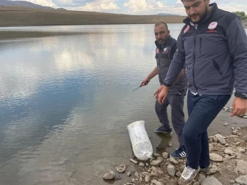 Akarsu ve göletlere 48 bin balık yavrusu bırakıldı
