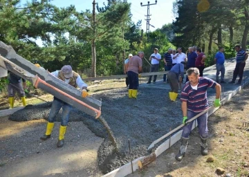 Akkuş’ta yol sorunu beton santraliyle aşılacak
