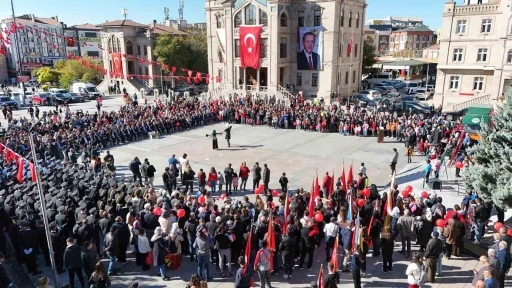 Aksaray’da 29 Ekim kutlamaları
