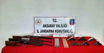 Aksaray jandarmadan maganda operasyonu: 3 gözaltı
