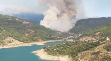 Alanya’daki orman yangını kontrol altına alındı