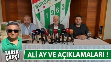 ALİ AY VE AÇIKLAMALARI!