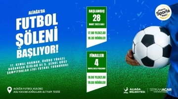 Aliağa’da futbol şöleni başlıyor
