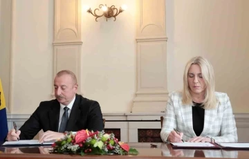 Aliyev: &quot;Bosna Hersek ile ortak ekonomi komisyonu kuracağız&quot;
