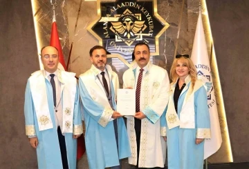 ALKÜ sağlık turizminden ilk doktora mezunu
