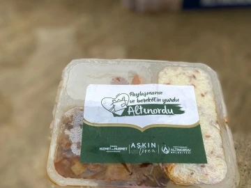 Altınordu Belediyesi’nden iftar yemeği ikramı
