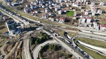 Anadolu’nun Karadeniz’e bağlandığı kavşakta hummalı çalışma
