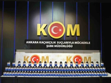 Ankara’da 31 bin adet kırmızı reçeteli ilaç ele geçirildi
