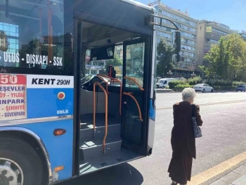 Ankara’da özel halk otobüsü şoförleri ile 65 yaş üzeri vatandaşlar karşı karşıya geldi
